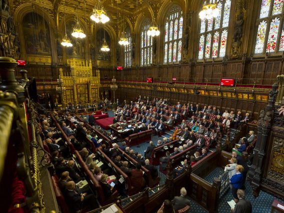 An image of Members in the House of Lords Chamber