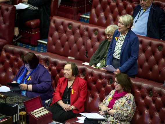 Baroness Bryan of Patrick speaking at the International Women&rsquo;s Day debate in the House of Lords on 10 March 2020