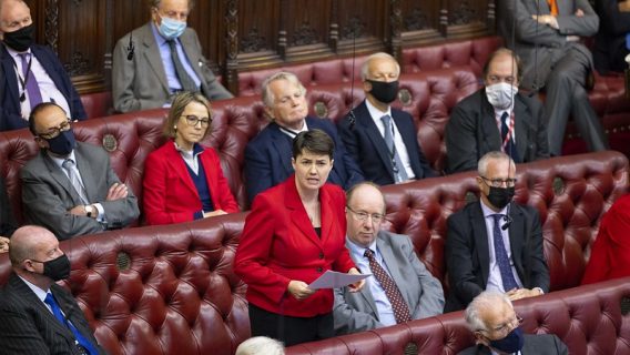 Baroness Davidson of Lundin Links gives her maiden speech in 2021.
