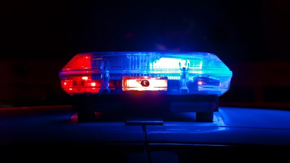 image of emergency vehicle lights