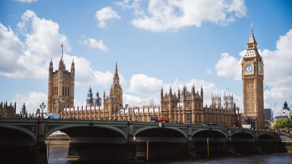 Image shows the Houses of Parliament