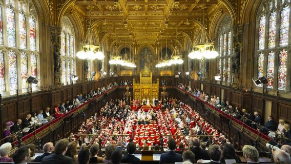 Image shows the state opening of Parliament in 2024.